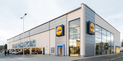 Prodejna obchodního řetězce Lidl