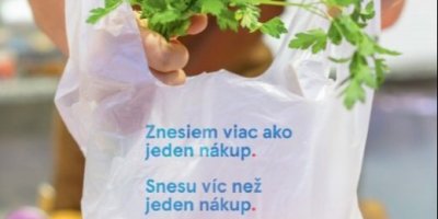 Nová odolnější igelitová taška z řetězce Tesco