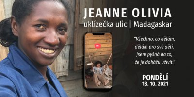 Jeanne Olivia – uklízečka ulic. 18. 10. 2021