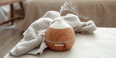 Difuzér, který uvolňuje páru