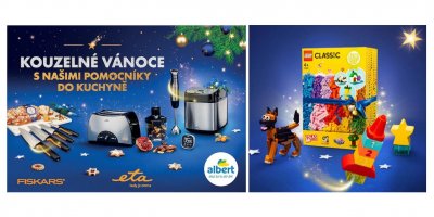 Koláž produktů, které jsou nyní ve sběratelských akcích v Albertu