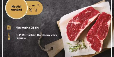 Steak z hovězí roštěné