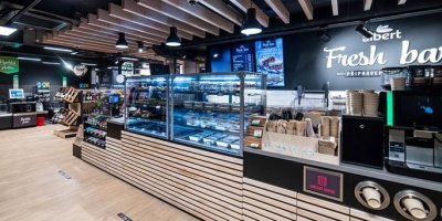 Albert Fresh bar v centru Prahy