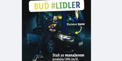 Kampaň staň se manažerem prodejny Lidl 