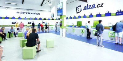 Výdejna Alza.cz v Praze-Holešovicích