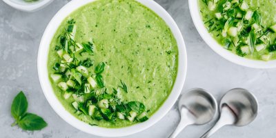 Zelená polévka Gazpacho