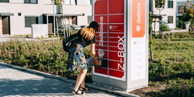 Jeden z 2 500 Z-Boxů společnosti Packeta