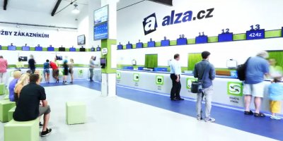Výdejna e-shopu Alza.cz