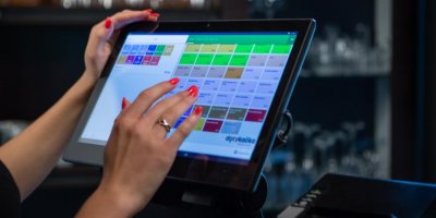 Systém EET na pokladně v restauraci