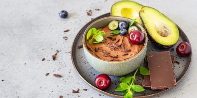 Čokoláda a avokádo