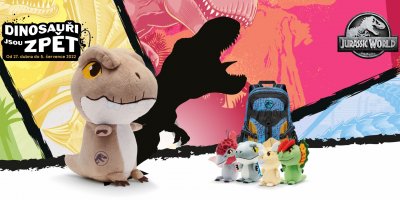 Řetězec Tesco má sběratelskou akci, která se jmenuje Jurský svět a byla prodloužena do 12. 7. 2022