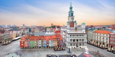 Náměstí v polské Poznani