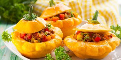 Grilovaná zelenina v patizonu