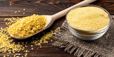 Jáhlové vločky a mleté proso