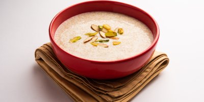 Amarantová kaše s ořechy