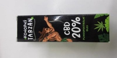 CBD olej Konopný tarzan 20 %