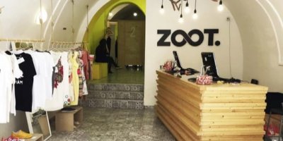 Interiér výdejny Zoot