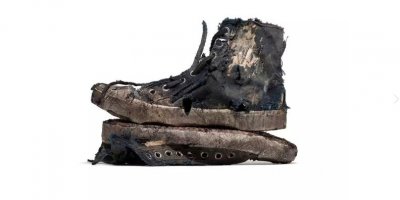 BALENCIAGA DISTRESSED PARIS SNEAKER LIMITED-EDITION
