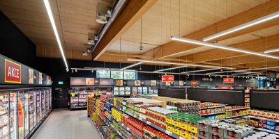 Vnitřek prodejny Penny