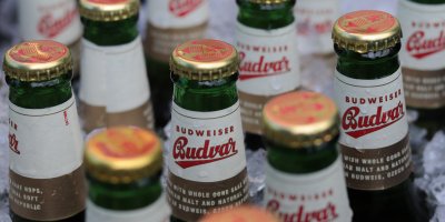 Lahve piva Budweiser Budvar