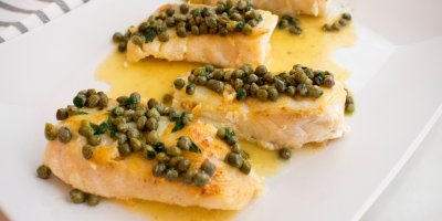 Rybí filé s kapary