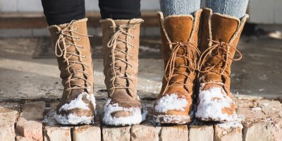 Zimní boty od sněhu