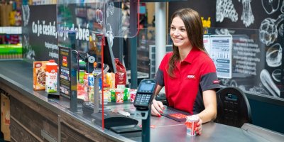 Pokladní v Penny Marketu