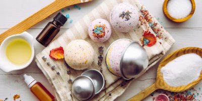 Domácí výroba šumivé bomby do koupele