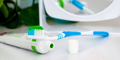 Kartáček a zubní pasta