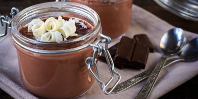 Dezert z čokolády a tvarohu