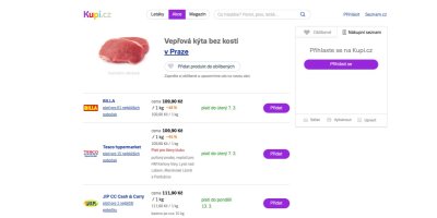 Ceny vepřového masa v akci 