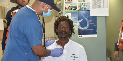 Námořník Elvis Francois.