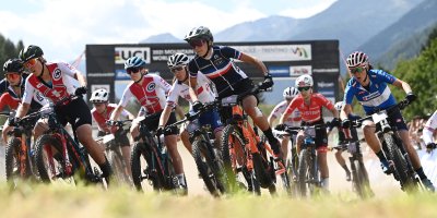 Cyklisté na závodech 