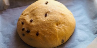 Kynutí mazance na plechu po 60 minutách