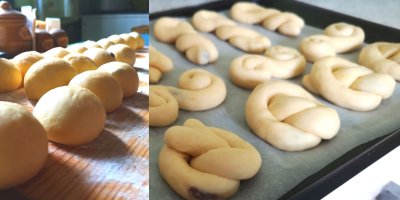 Kynuté těsto na velikonoční jidáše