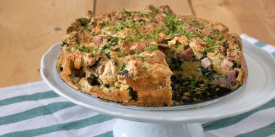 Tradiční velikonoční nádivka s uzeným masem