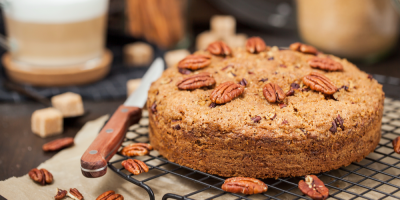 Koláč s pekanovými ořechy