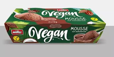 A vegan chocolate dessert that is currently discontinued