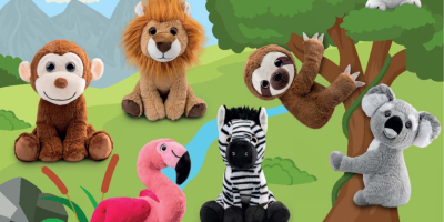 Všechny druhy plyšáků, které lze získat v Penny