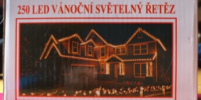 Nebezpečný výrobek s názvem: Světelný řetěz LED diody