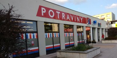 Prodejna Pramen v Třeboni