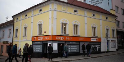 COOP prodejna ve Strakonicích
