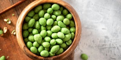 Oříšky ve wasabi těstíčku