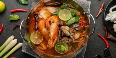 Thajská polévka Tom Yum