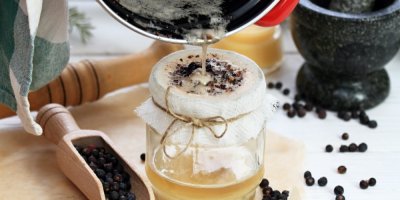 Výroba masti z jalovce