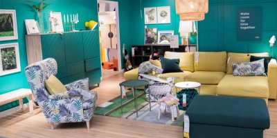 Nabídka nábytku v obchodě IKEA