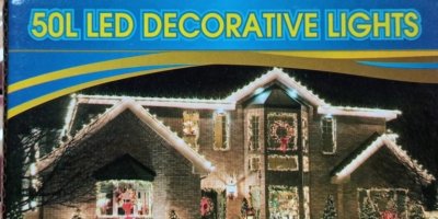 Nebezpečná vánoční dekorace