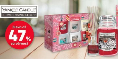 Svíčka, difuzér a dárkové balení Yankee Candle