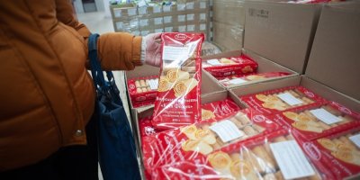 Ukázka balení sladkých trubiček nabízeného řetězcem MERE