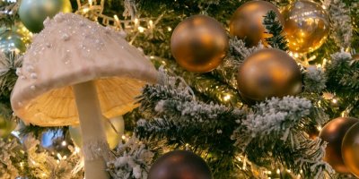 Vánoční ozdoba ve tvaru bedle